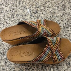 Skechers Women's Multicolor Woven Sandals